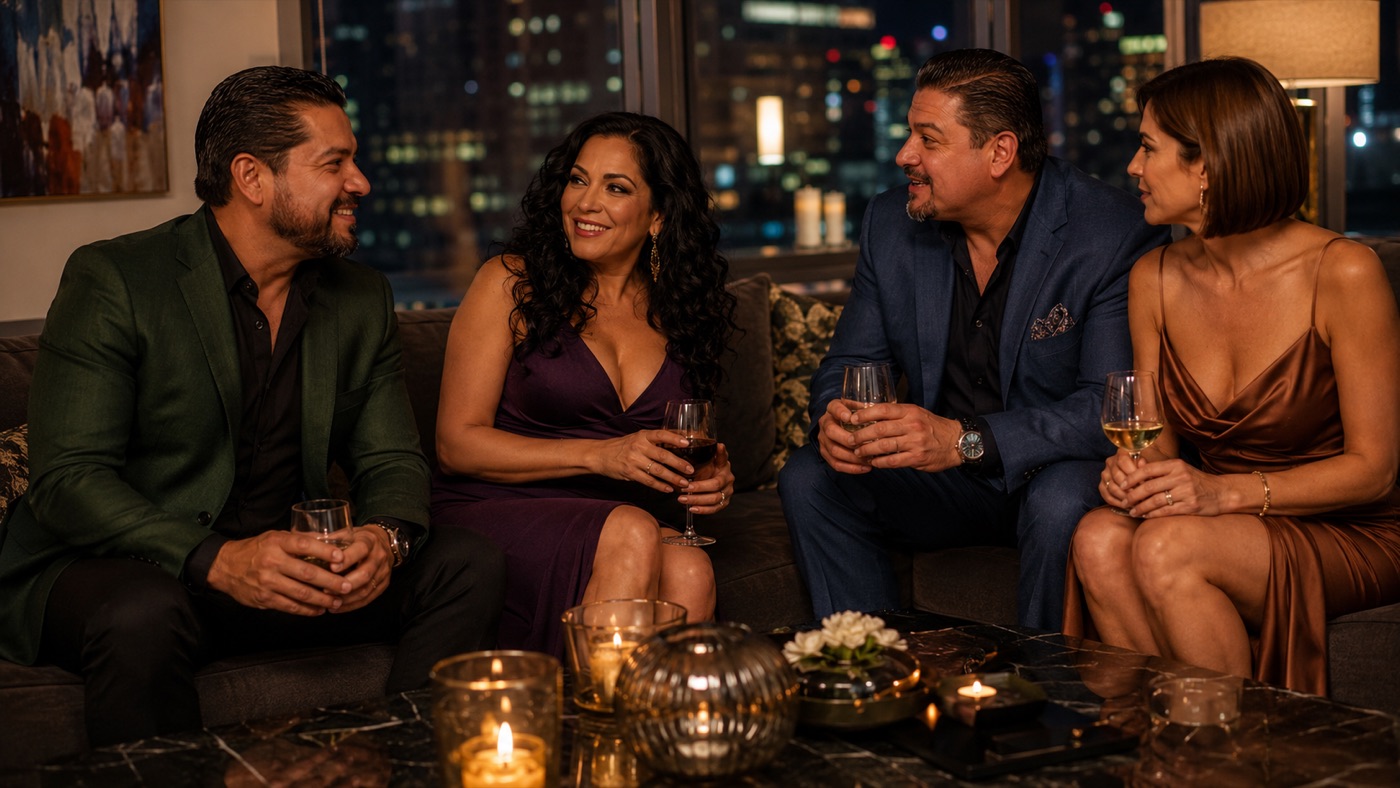Lo que hace que una reunion se sienta segura para parejas liberales en California
